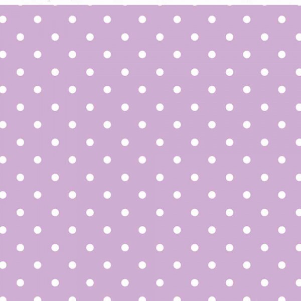 COLEÇÃO POA - TRICOLINE EST. POA BRANCO FUNDO LILAS - R