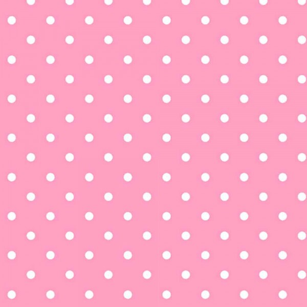 COLEÇÃO POA - TRICOLINE EST. POA BRANCO FUNDO ROSA - R