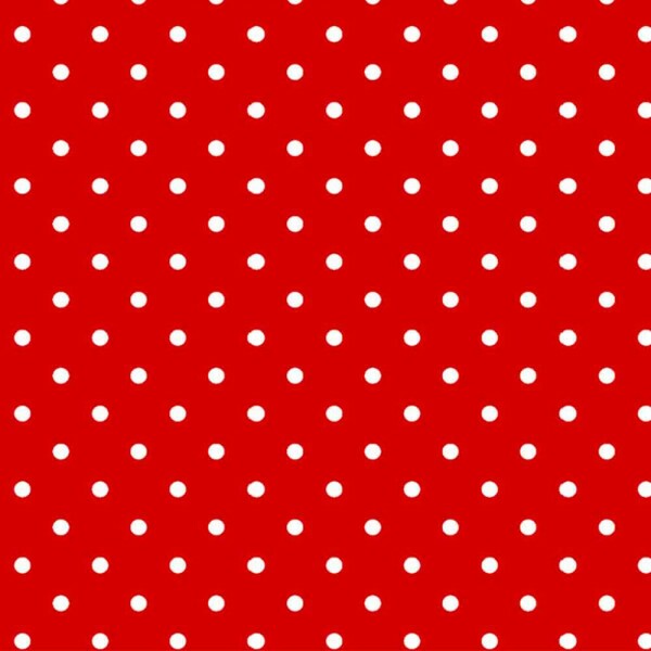 COLEÇÃO POA - TRICOLINE EST. POA BRANCO FUNDO VERMELHO - R