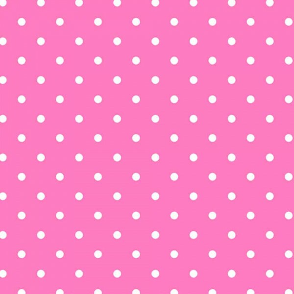 COLEÇÃO POA - TRICOLINE EST. POA BRANCO FUNDO ROSA CHICLETE - R