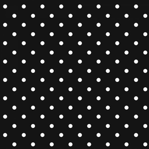 COLEÇÃO POA - TRICOLINE EST. POA BRANCO FUNDO PRETO - R