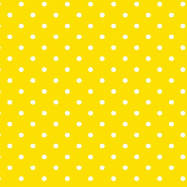 COLEÇÃO POA - TRICOLINE EST. POA BRANCO FUNDO AMARELO - R