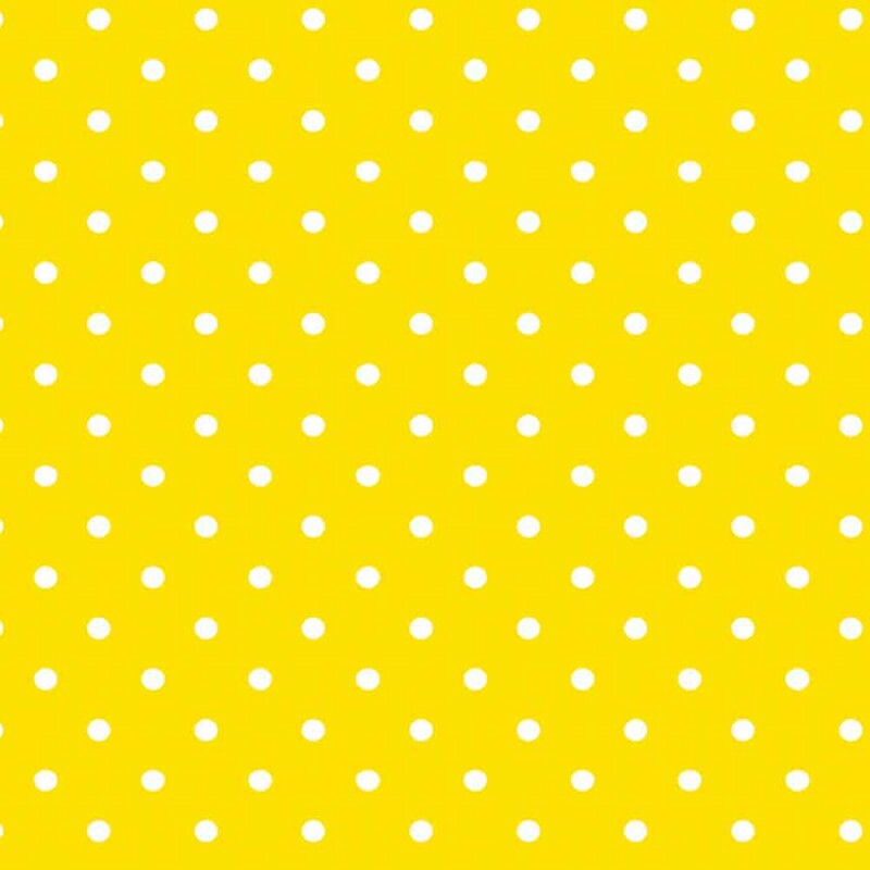 COLEÇÃO POA - TRICOLINE EST. POA BRANCO FUNDO AMARELO - R