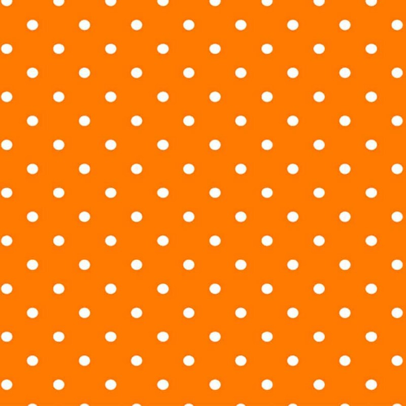 COLEÇÃO POA - TRICOLINE EST. POA BRANCO FUNDO LARANJA - R