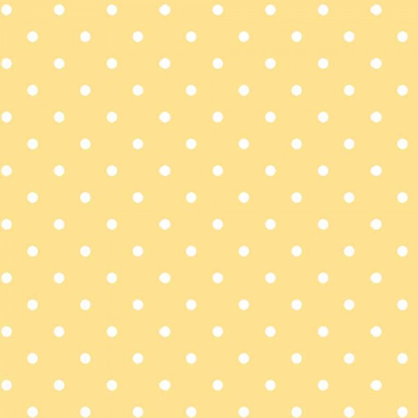 COLEÇÃO POA - TRICOLINE EST. POA BRANCO FUNDO AMARELO CLARO - R