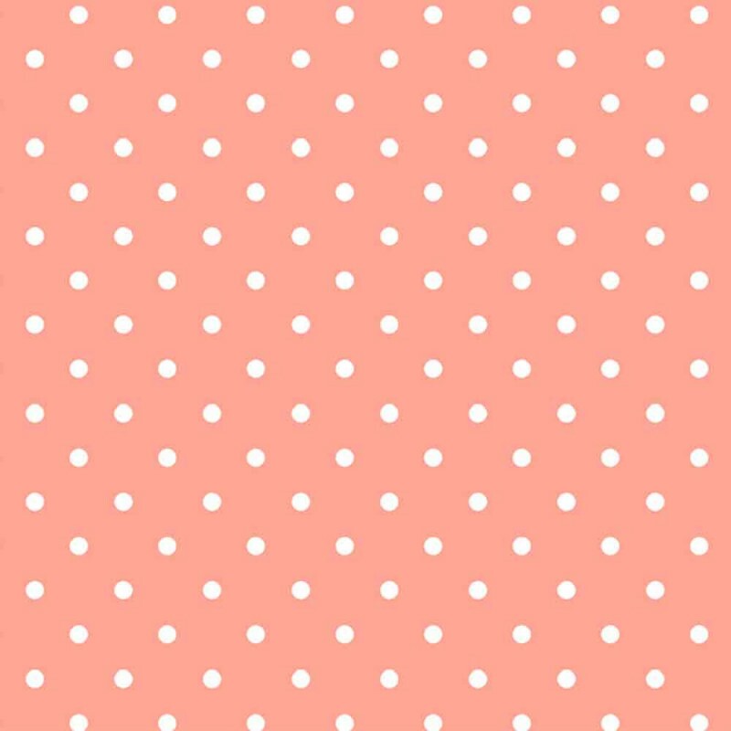 COLEÇÃO POA - TRICOLINE EST. POA BRANCO FUNDO SALMÃO - R