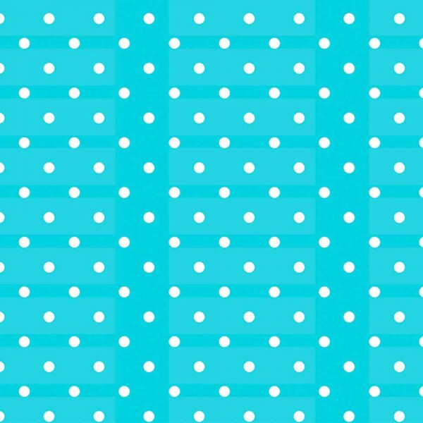 COLEÇÃO POA - TRICOLINE EST. POA BRANCO FUNDO AZUL PISCINA - R