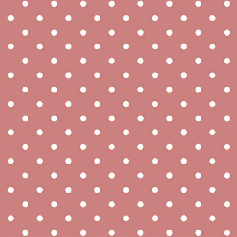 COLEÇÃO POA - TRICOLINE EST. POA BRANCO FUNDO BLUSH - R