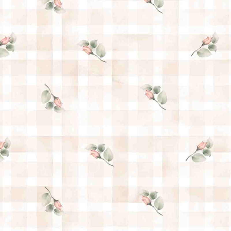 COLEÇÃO BABY - TRIC.DIGITAL - BOTAO DE ROSAS - ( 84626 VAR,01 ) - C