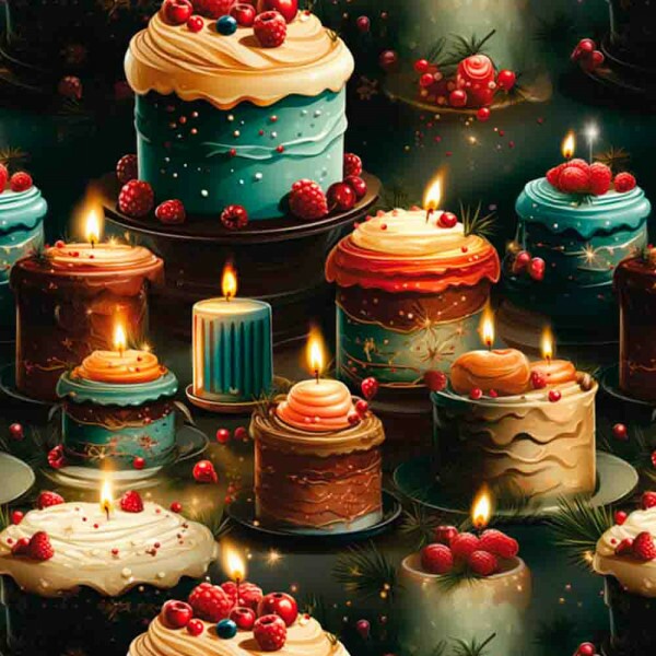 COLEÇÃO DIGITAL 3D - RENATA BLANCO - BOLOS - ( 82982 VAR,01 ) - C