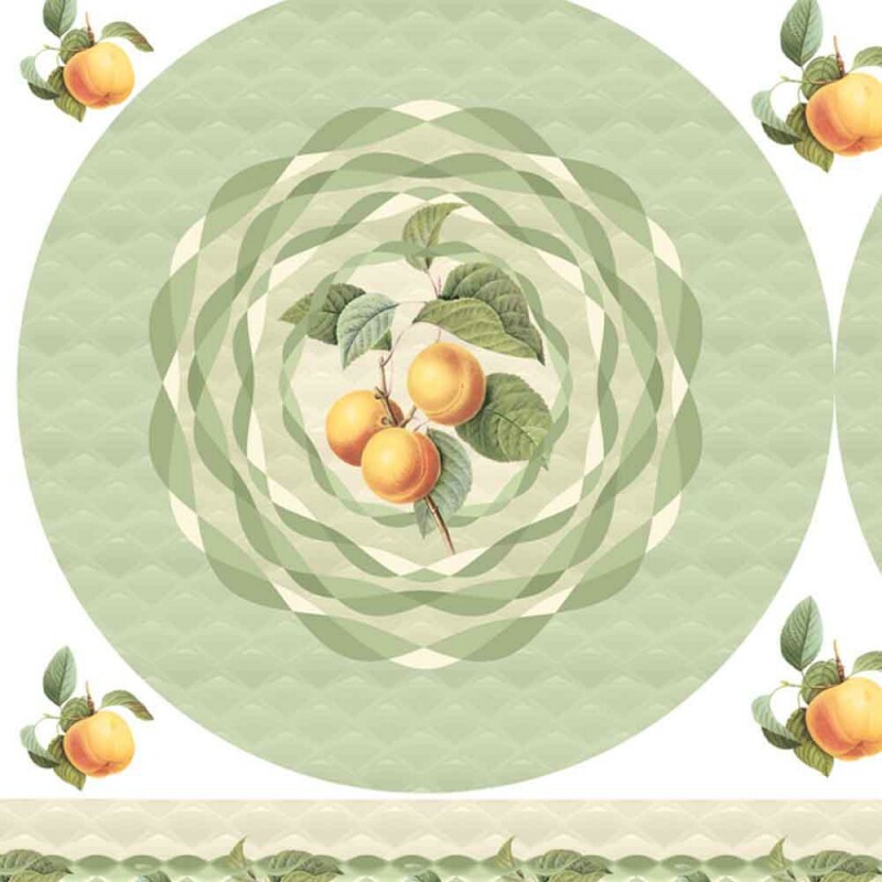 COLEÇÃO APRICOT - TRIC. DIGITAL - PAINEL JOGOS DE SOUSPLAT - 48,50cm   - ( 1,48m x 0,64cm ) - ( E6105 ) - P