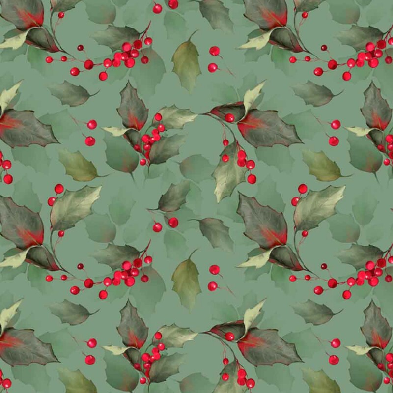 COL/ CHRISTMAS PARTY-TRIC.DIGITAL-NATAL 2023-AZEVINHA FD VERDE - ( 80058 VAR,02 ) - C