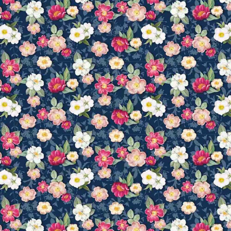 COLEÇÃO GIARDINO - TRIC. EST - DIGITAL - FLORAL BLU - 87333-01 C