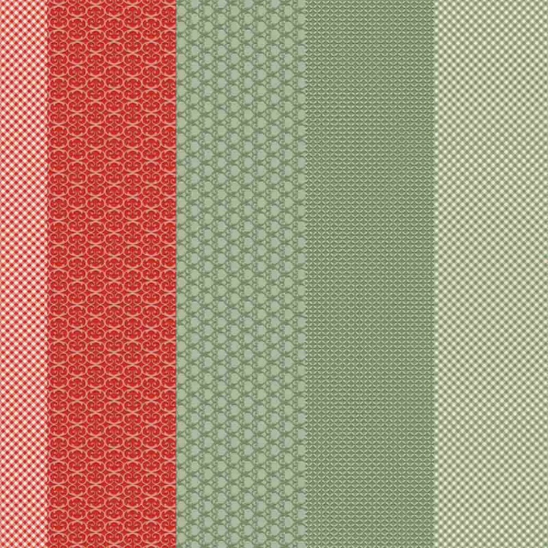 COL/ CHRISTMAS PARTY ll 2024 - TRIC. DIGITAL - BARRADOS DE FAIXAS GEOMETRICO - ( 86282 VAR,01 ) - C