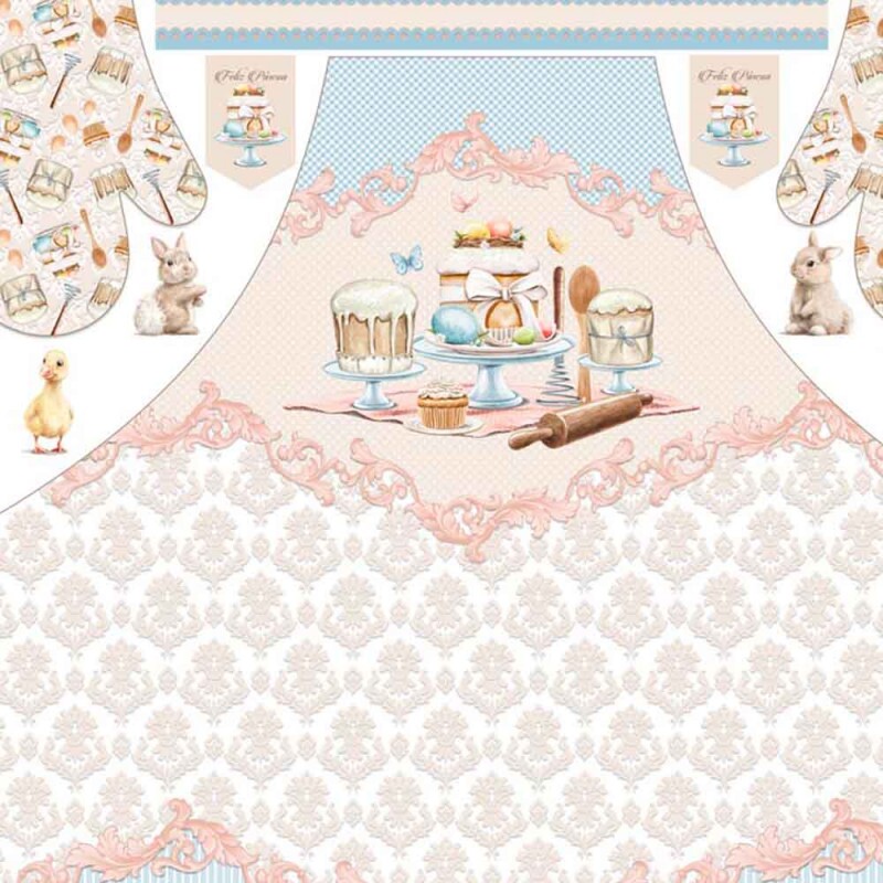 COLEÇÃO FELIZ PASCOA STORIA STAMPA - SARJA EST. DIGITAL PAINEL - 93760-001