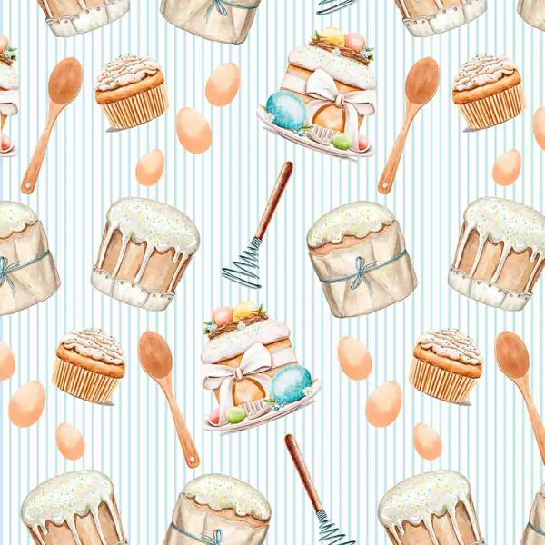 COLEÇÃO FELIZ PASCOA STORIA STAMPA - TRIC. EST. DIGITAL COELHOS - 91886-01