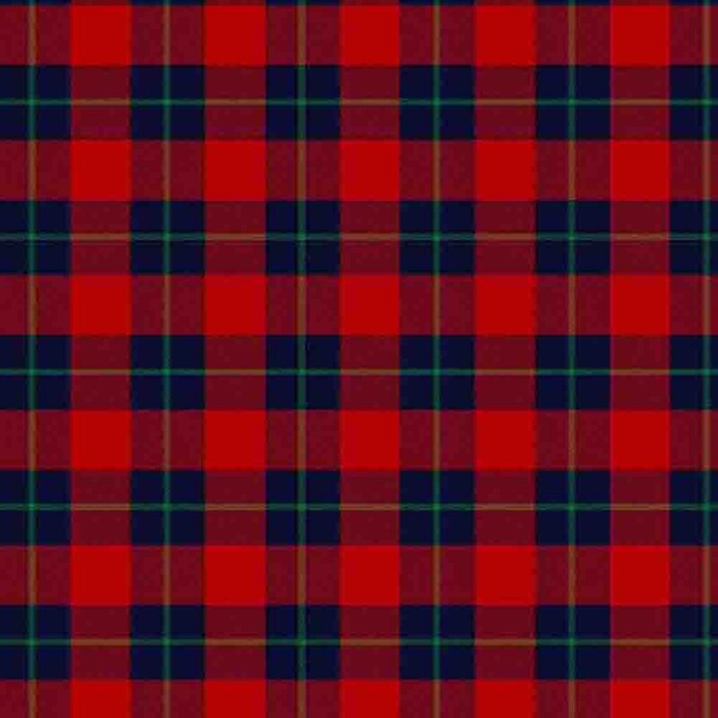 AB25 - TRICOLINE 100% ALGODÃO DIGITAL  -XADREZ ESCOSES VERMELHO