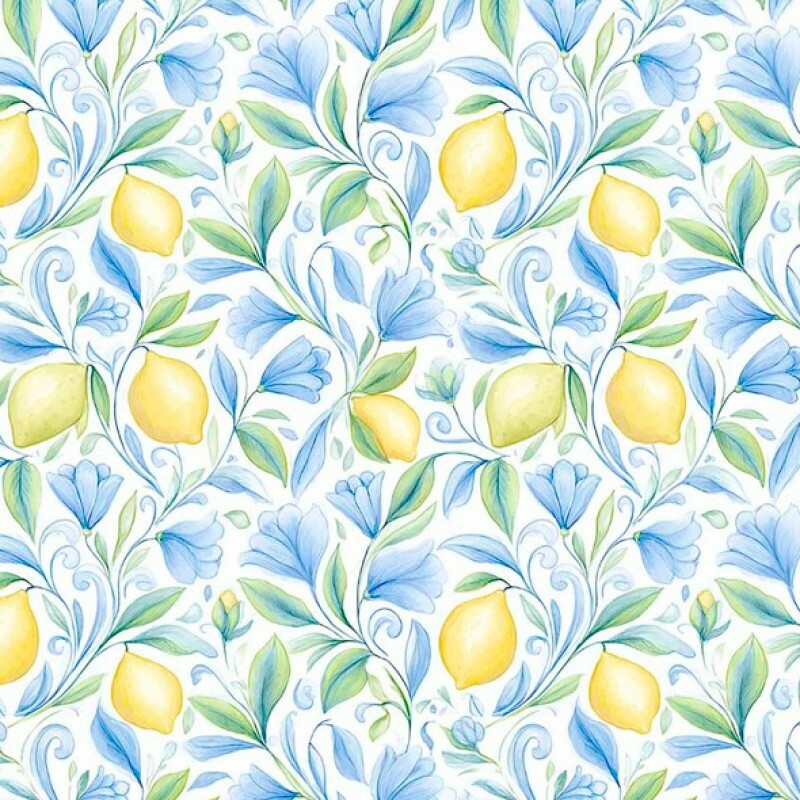 FV26 - TRICOL. COLEÇÃO AMALFI - LIMÃO MÉDIO - 100% ALGODÃO - A1108-001