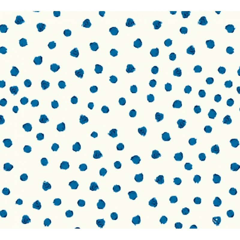 COLEÇÃO FLORATTA - POE NA MESA DECOR - SARJA EST -  POA AZUL - T