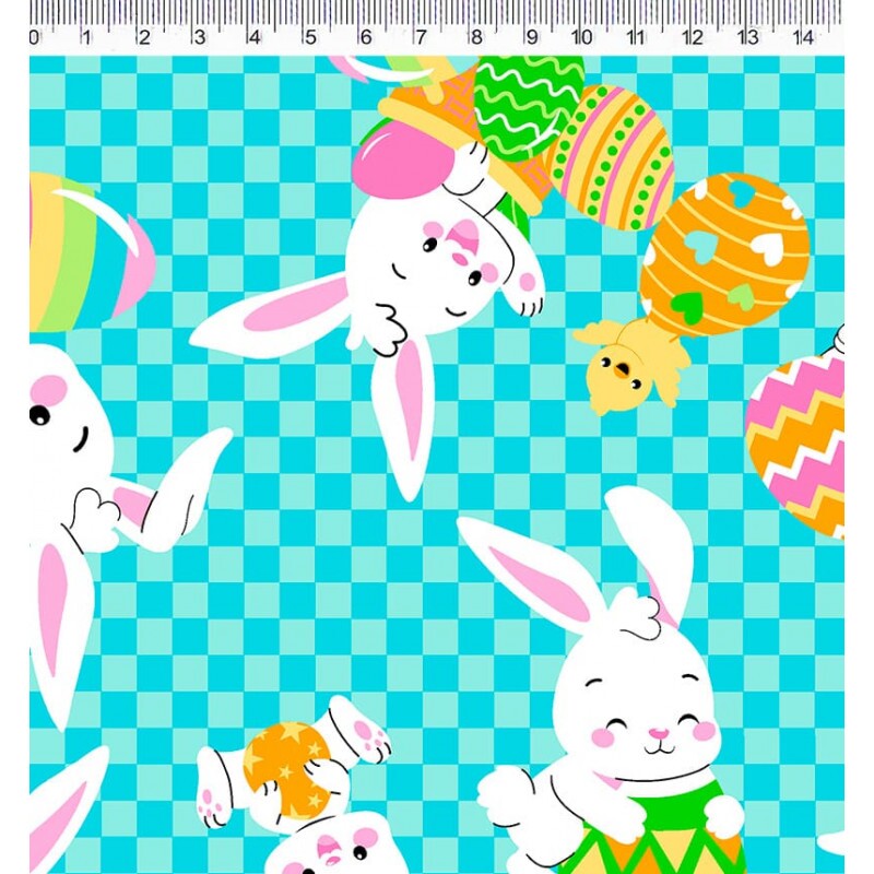 COLEÇÃO PASCOA - 2024 - COELHOS FELIZ - ( 81647 VAR,02  ) - C