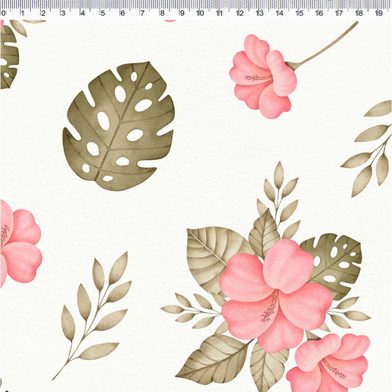 COLEÇÃO MEU DINO POR COM AMOR AQUARELAS DIGITAL - FLORAL - ( 82228 VAR,01 ) - C