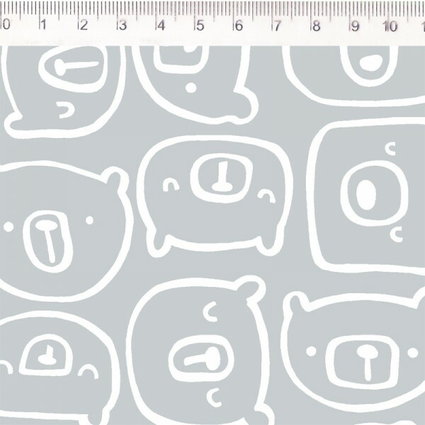 F L 2022 - COLEÇÃO INSPIRAÇÃO ESCANDINAVA - POR ELIANA SPOSITO - URSO CINZA - IE04 - M