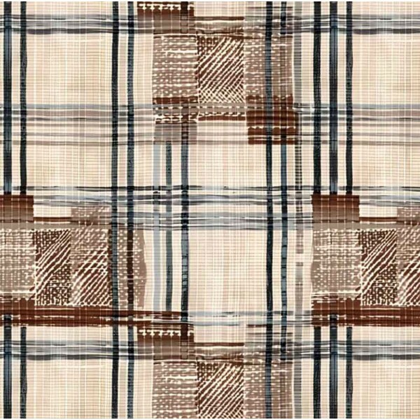 MI25 - TRICOL. EST. DIGITAL 100% ALGODAO - COLEÇÃO LINHAS XADREZ