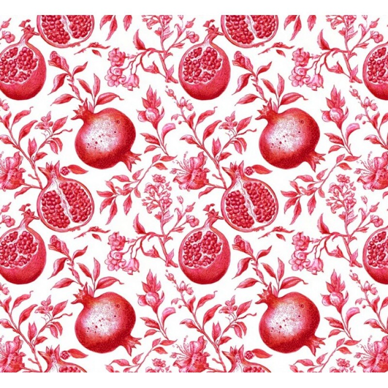 MR26 - TRICOL. COLEÇÃO ROMÃ - ROMÃ ROSA - 100% ALGODÃO - A1815-001