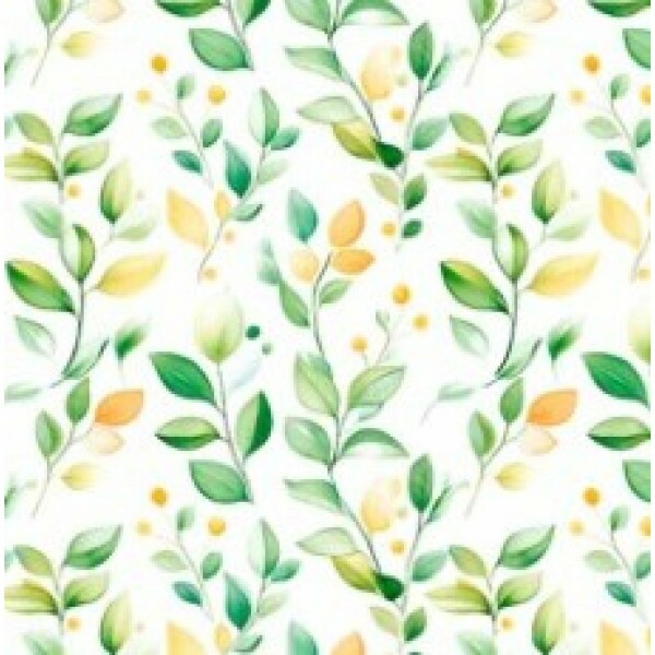 OT25 - TRICOL. COLEÇÃO SELVA - FOLHAS - 100% ALGODÃO 01065/001