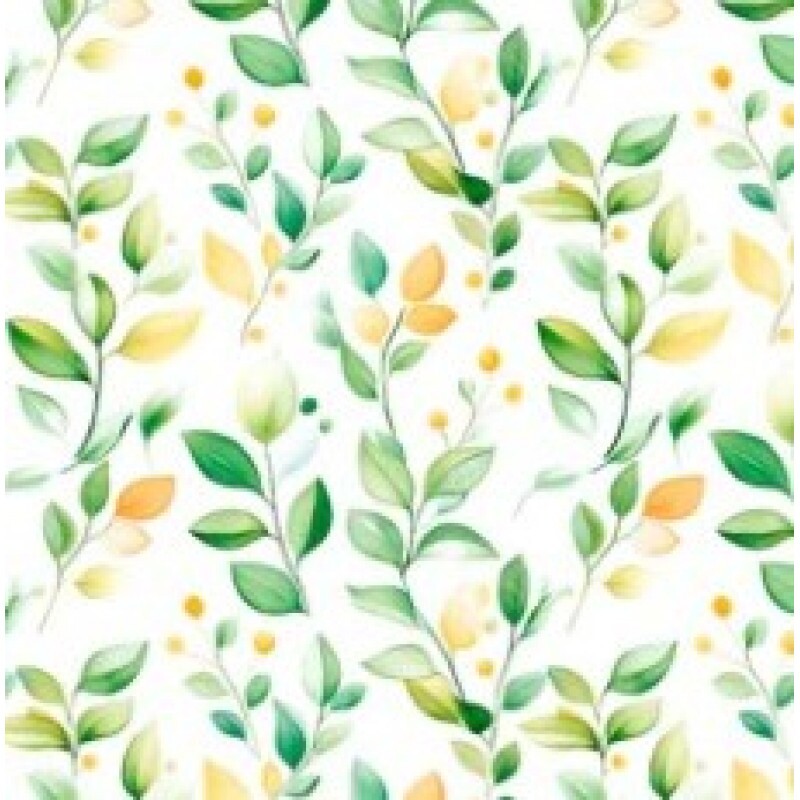 OT25 - TRICOL. COLEÇÃO SELVA - FOLHAS - 100% ALGODÃO 01065/001