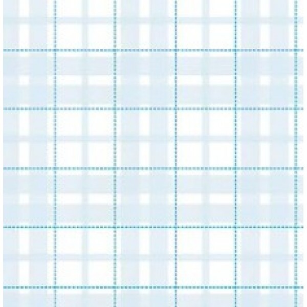 OT25 - TRICOL. COLEÇÃO COUNTRY INFANTIL - XADREZ AZUL - 100% ALGODÃO 03069/001