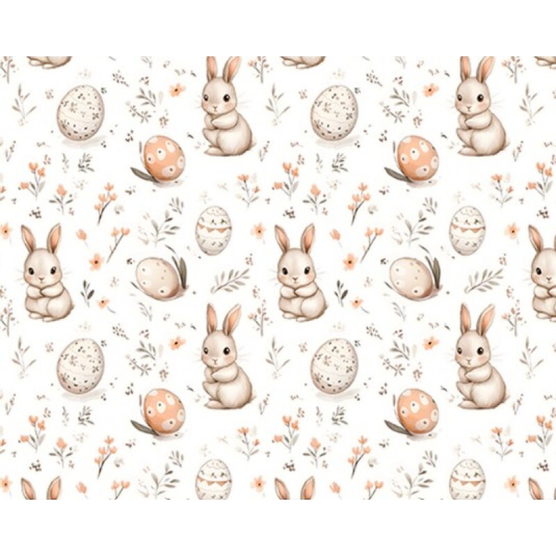 DZ25 - TRICOL. COLEÇÃO LITTLE BUNNIES PASCOA 2026 - COELHOS E OVOS 02378/001