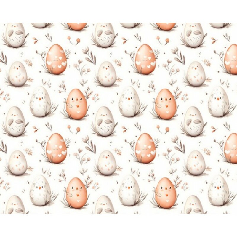 DZ25 - TRICOL. COLEÇÃO LITTLE BUNNIES PASCOA 2026 - OVOS 02374/001