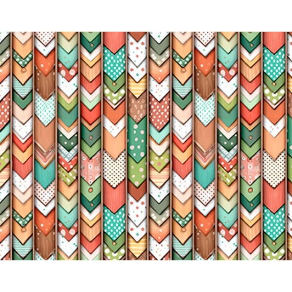 DZ25 - TRICOL. COLEÇÃO PASCOA 2026 - LISTRADO PATCH - 100% ALGODÃO 04968-001