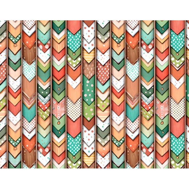 DZ25 - TRICOL. COLEÇÃO PASCOA 2026 - LISTRADO PATCH - 100% ALGODÃO 04968-001