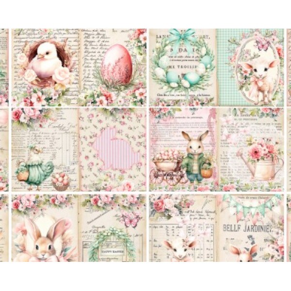 DZ25 - TRICOL. COLEÇÃO PASCOA 2026 - PATCHWORK - 100% ALGODÃO 04164-001