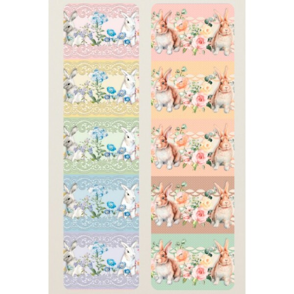 COL/ EASTER PARTY - TRIC. EST - DIGITAL PASCOA 2025 - BARRADO DE FAIXAS 14,50CM - ( 81404 VAR,001) -C