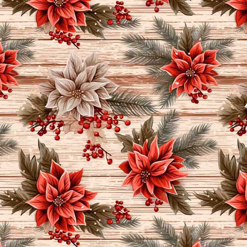 AG25 - SARJA DIGITAL HIDRORREPELENTE - HIBISCO FUNDO MADEIRA - 100% ALGODÃO 00369/001